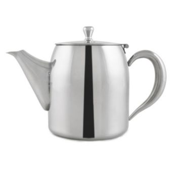 Apollo Stainless Steel Teapot 1L I Traditional Tea Pot with Filter Spout and Cool Touch Handle