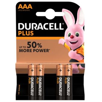 Duracell Plus AAA - pack of 4