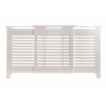 The Rhode Island Adjustable Radiator Cabinet Range (White Finish)