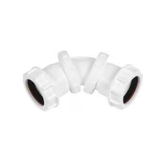 Adjustable Waste Bend 0 to 180° 32mm