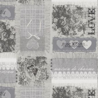 Bonita International Round Oilcloth / Table Cover - Love Design