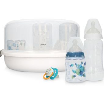 Alecto BW05 Microwave Bottle Steriliser – Fast, Chemical-Free Sterilising in Just 6 Minutes