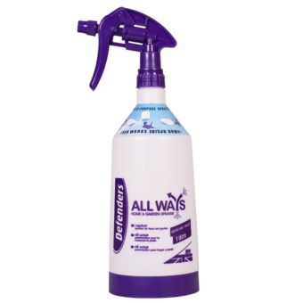 Zero In All Ways Home & Garden Sprayer 1L Multi-Purpose Adjustable Pressure Sprayer