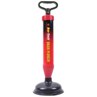 Am Tech Suction Drain Plunger