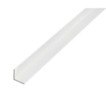 Angle Profile PVC White - 20 x 10 x 1.5 / 1m