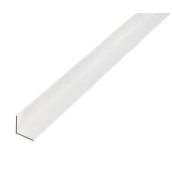 Angle Profile PVC White - 50mm x 50mm x 1.5mm / 1m