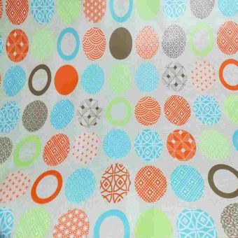 Spherical Design Oil Cloth / Table Cloth - Price Per Metre