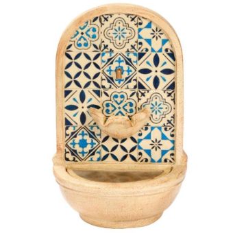 Aragon Solar Wall Fountain – 50cm Garden Water Feature