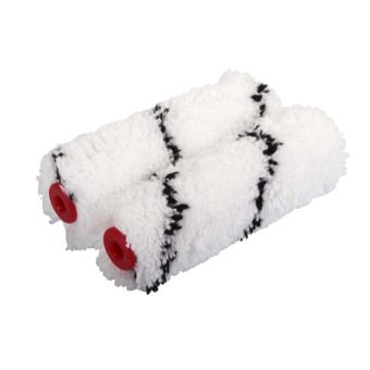 ProDec Medium Pile Microfibre Roller Sleeves - 4" Pack Of 2