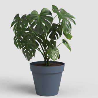 Artevasi Capri Pot 30cm I 100% Recyclable I Slate Blue