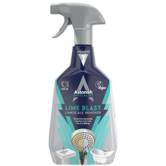 Astonish Specialist Lime Blast Limescale Remover Spray 750ml – Powerful Limescale & Rust Dissolver