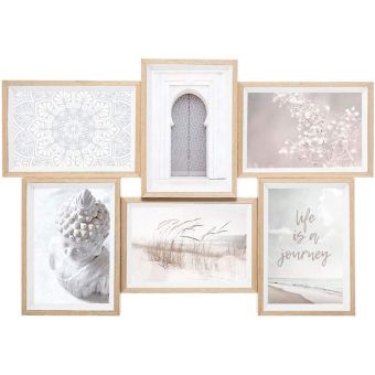 Atmosphera Set of 6 Photo Frames