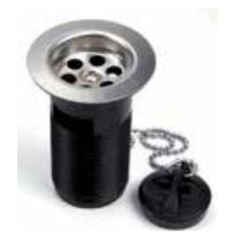 Basin Waste (PVC TAIL) - 1-1/4