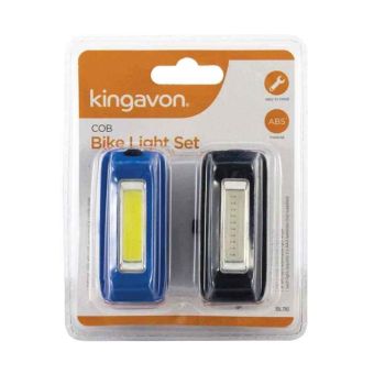 Kingavon Cob Bike Light Set