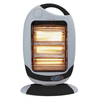Kingavon 1200w Oscillating Halogen Heater with Remote Control