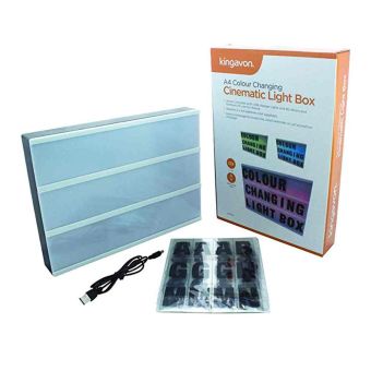 Kingavon A4 Colour Changing Cinematic Light Box