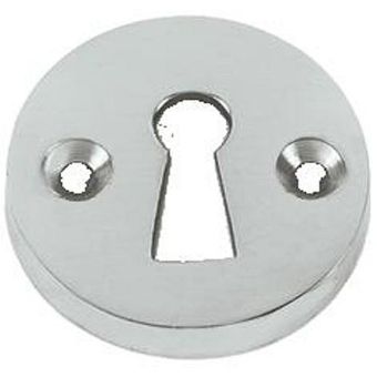 Polished Chrome Heavy Open Escutcheon