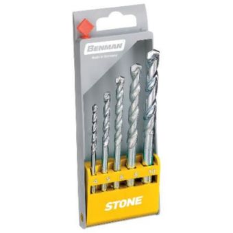 Benman 5pc Masonry Drill Bit Set