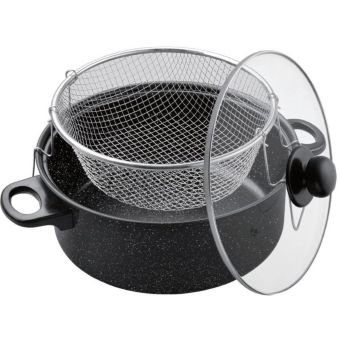 Benson Deep Fryer Pan with Basket - 26cm