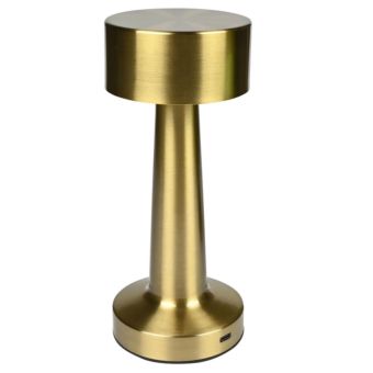 Rechargeable Dimmable LED Touch Table Lamp with 3 Colour Temperatures and USB-C Charging