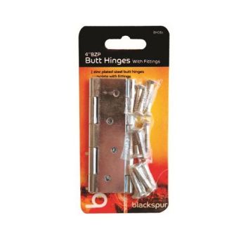 4" Butt Hinges Pack of 2