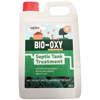 Septico Bio-Oxy Septic Tank Treatment 4L – Natural Septic System Cleaner & Maintenance Solution