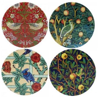 Ceramic Birds Coaster - Set 4