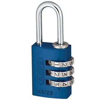 ABUS Combination Padlock Blue - 20mm