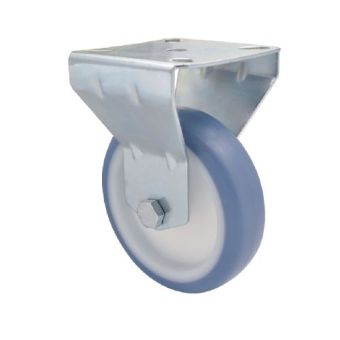 Castor Fixed Blue 100mm - 75kg