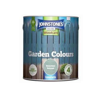Johnstones Woodcare Garden Colours Paint - Botanical Retreat 2.5L