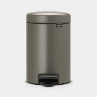 Brabantia Newicon Platinum Pedal Bin 3L