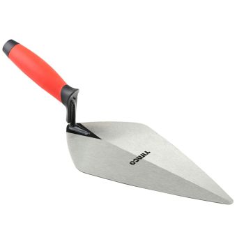 Timco Brick Trowel 11" London Pattern | Soft Grip Forged Steel Trowel