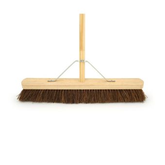 24" Bentley Stiff Bassine Platform Broom With Handle