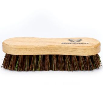 Buffalo Tough Bassine Mix Wooden Scrubbing Hand Brush | Heavy-Duty Cleaning Brush for Home & Outdoor Use