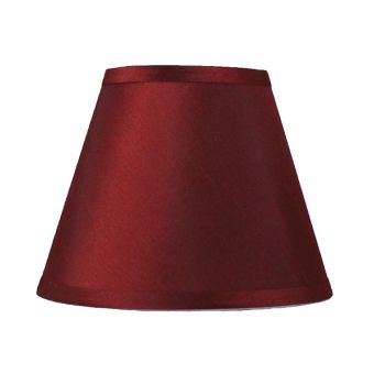 12" Burgundy Coolie Lamp Shade