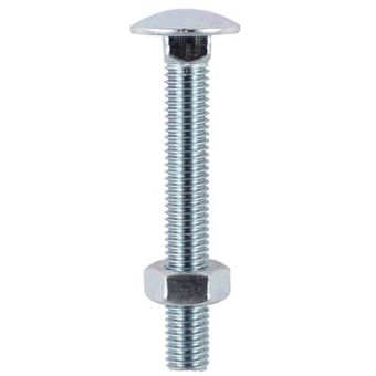 Carriage Bolt - M6 X 100