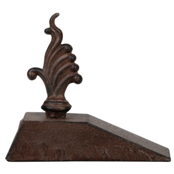 Cast Iron Door Wedge Stopper I Decorative Classic Door Stop