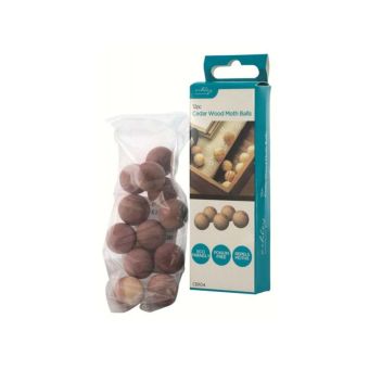 Ashley 12pc Cedar Wood Moth Repelling Balls