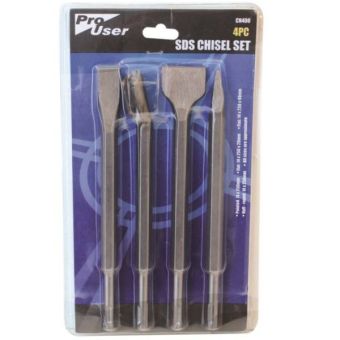 4 Piece SDS Chisel Set - Pro User
