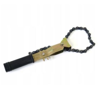 Chain oil filter wrench oil chain