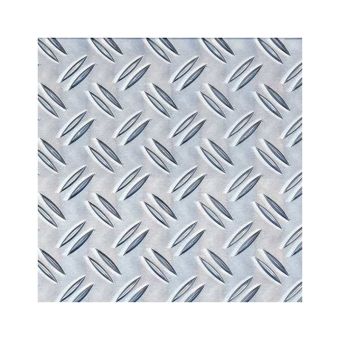 Checker Plate Panel Aluminium 300mm x 1000mm x 1.5mm
