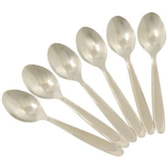 Chef Aid Stainless Steel Teaspoons - Set of 6