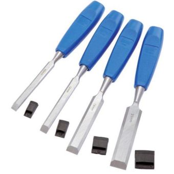 Bevel Edge Wood Chisel Set - 4 Piece