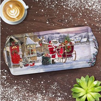Santa Christmas Medium Tray