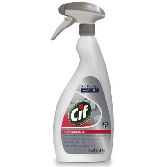 Cif Professional Scented Bathroom Cleaner Spray 750ml – Powerful Limescale & Soap Scum Remover