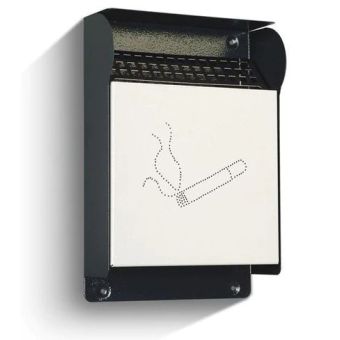 Metalplus Wall Mount Cigarette Ash Bin