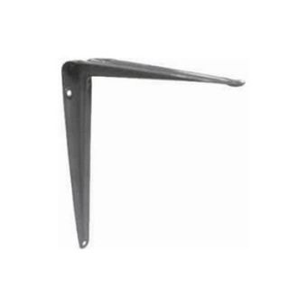 250 x 200mm (10"x8") Grey London Type Shelf Bracket