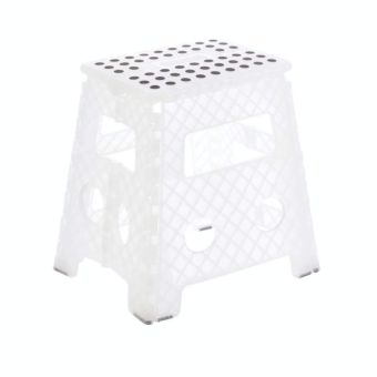 Clear Large Step Stool Folding 35X45cm