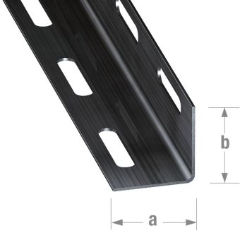 Cold Profiled Steel Perforated Angle 38mm x 38mm x 2m