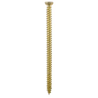 Concrete Screws TX Flat Countersunk Yellow 7.5 x 50mm I Pack of 8